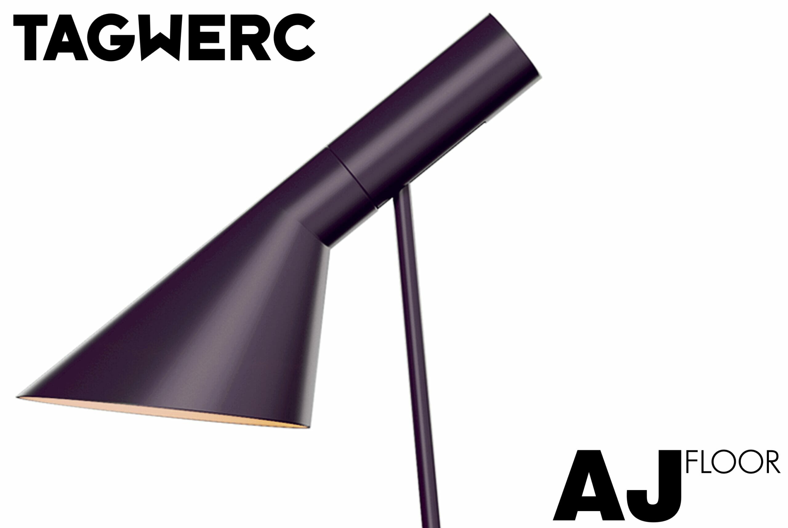 Original First Production Aj Visor Floor Lamp by Arne Jacobsen for Louis  Poulsen