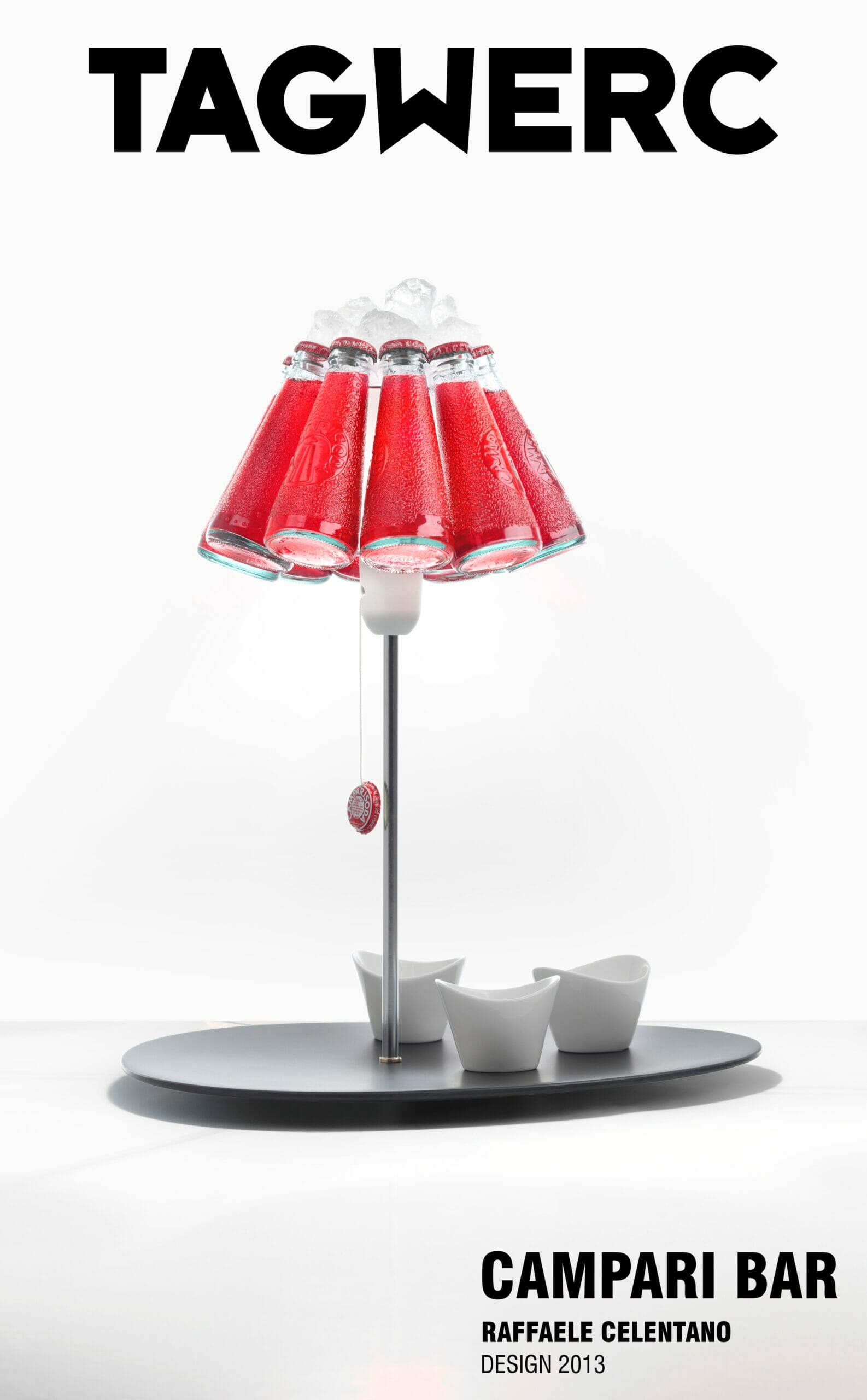 Campari bar Table lamp by Ingo Maurer - Raffaele Celentano